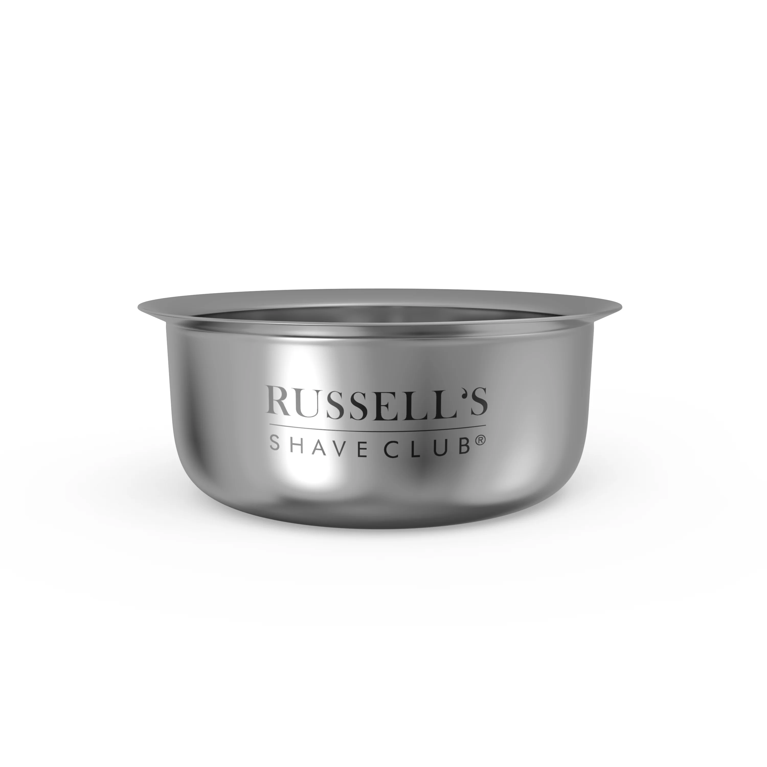 Chrome Stainless Steel Shaving Bowl - Image 2