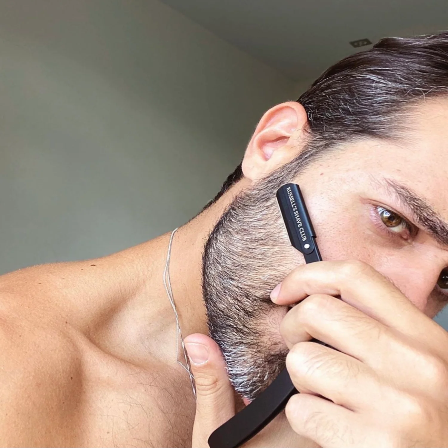 Matt Black Cut-Throat Razor - Image 5