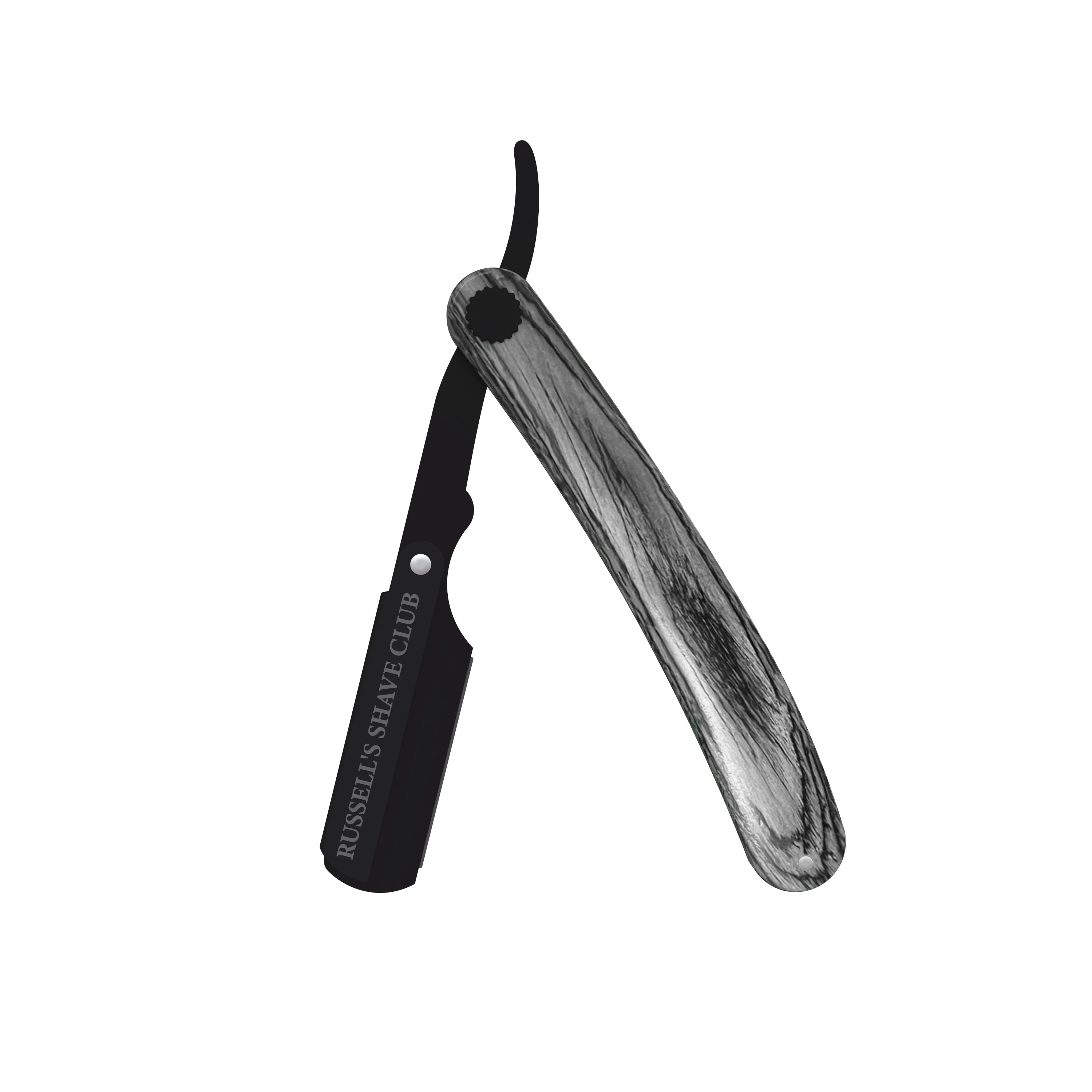 Black Wooden Cut-Throat Razor - Image 4