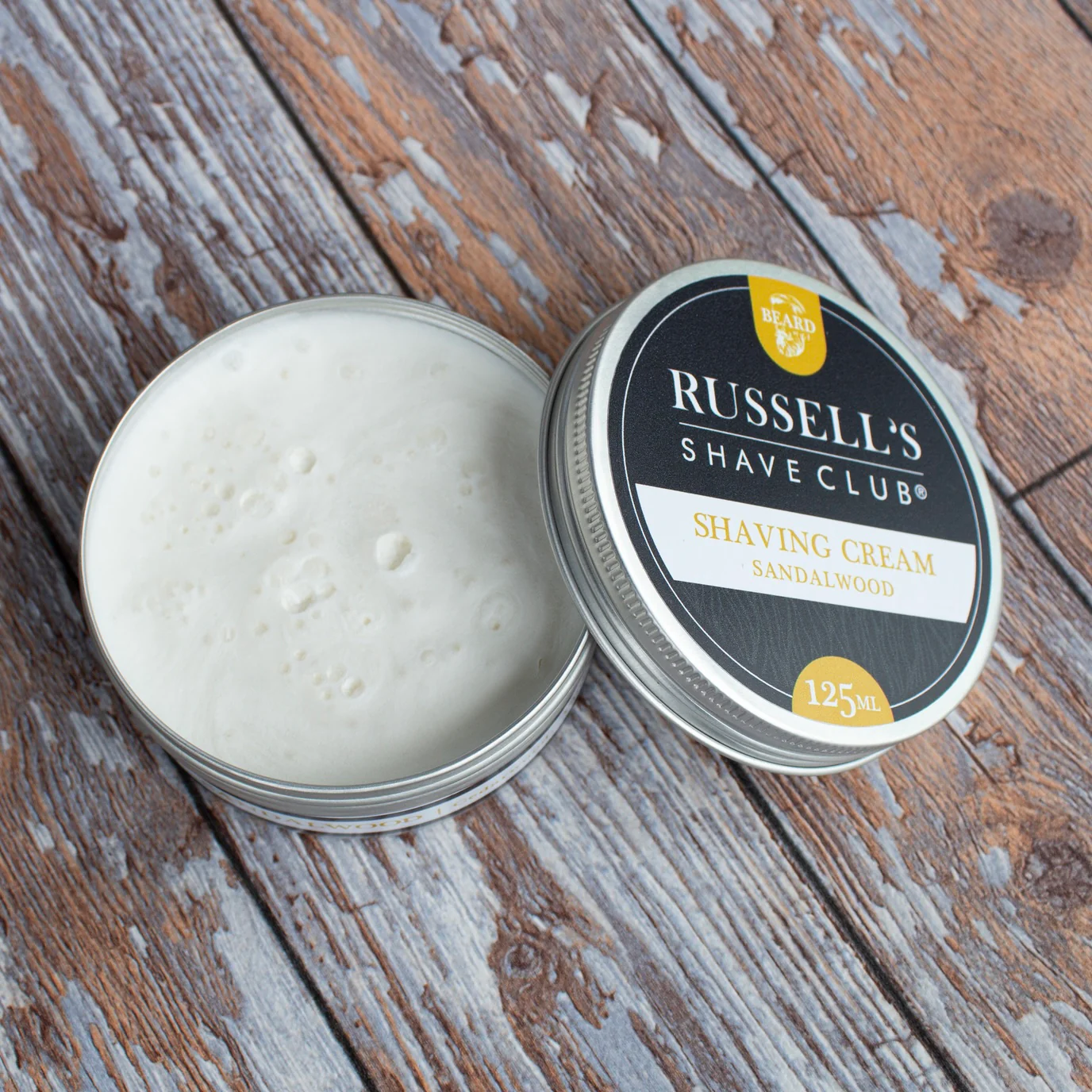 Sandalwood Shaving Cream - 125ml - Image 4