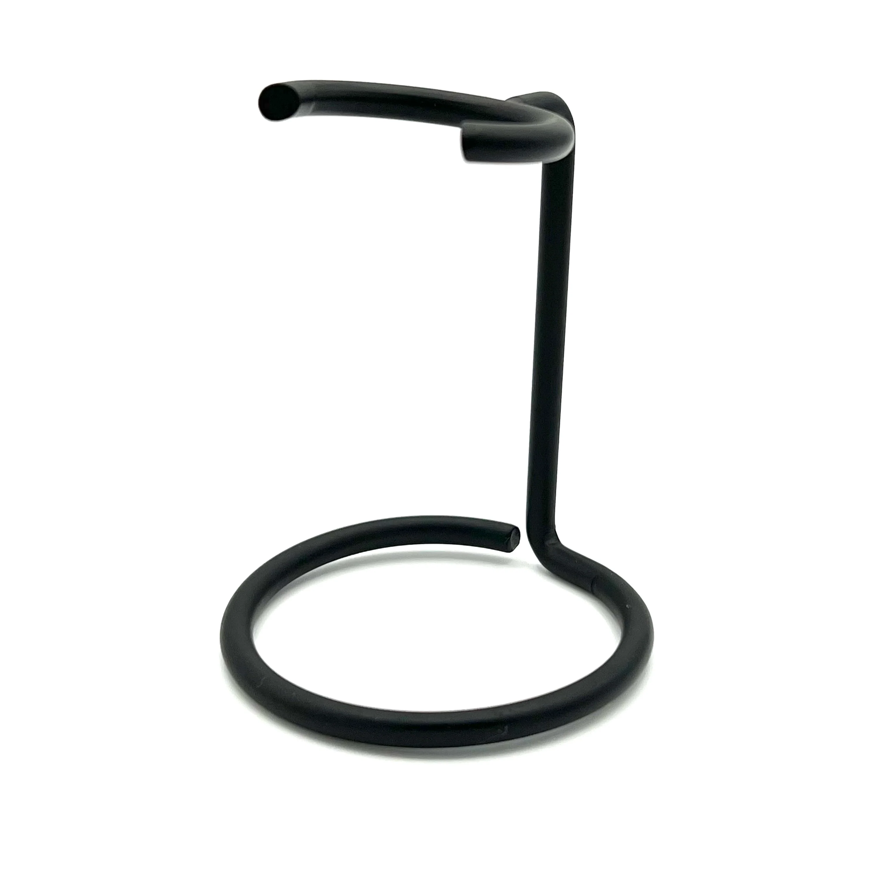 Matt Black Shaving Brush Stand